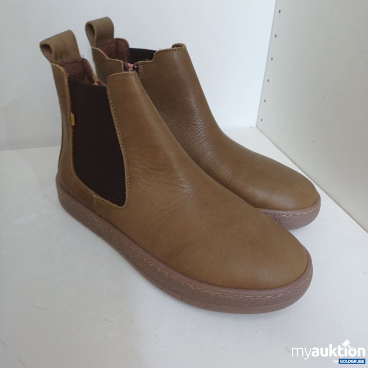 Artikel Nr. 781526 Artikel Nr. 781526: El Natura Lista Leder Chelsea Boots Oliv