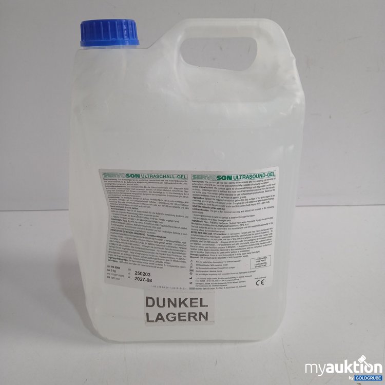 Artikel Nr. 874526 Artikel Nr. 874526: ServoSon Ultraschall-Gel 5kg
