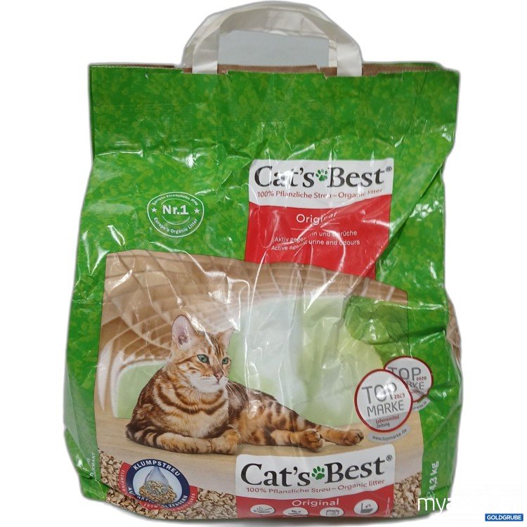 Artikel Nr. 878526: Cat's Best 100% Pflanzliches Streu 4.3kg 