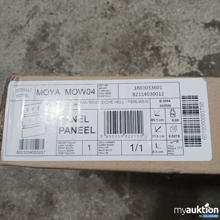 Artikel Nr. 885526: Moya Paneel perlweiß MOW04 