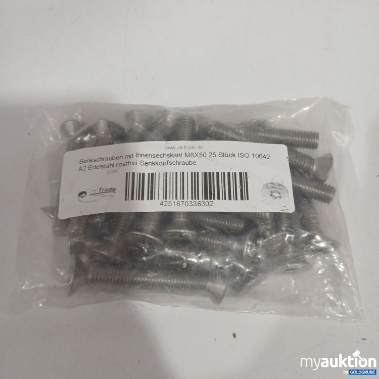 Artikel Nr. 899526 Artikel Nr. 899526: Trade Senkschrauben M8x50 A2 Edelstahl