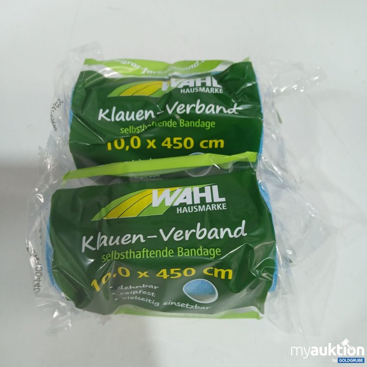 Artikel Nr. 951526: Wahl Klauenverband 10x450cm blau 