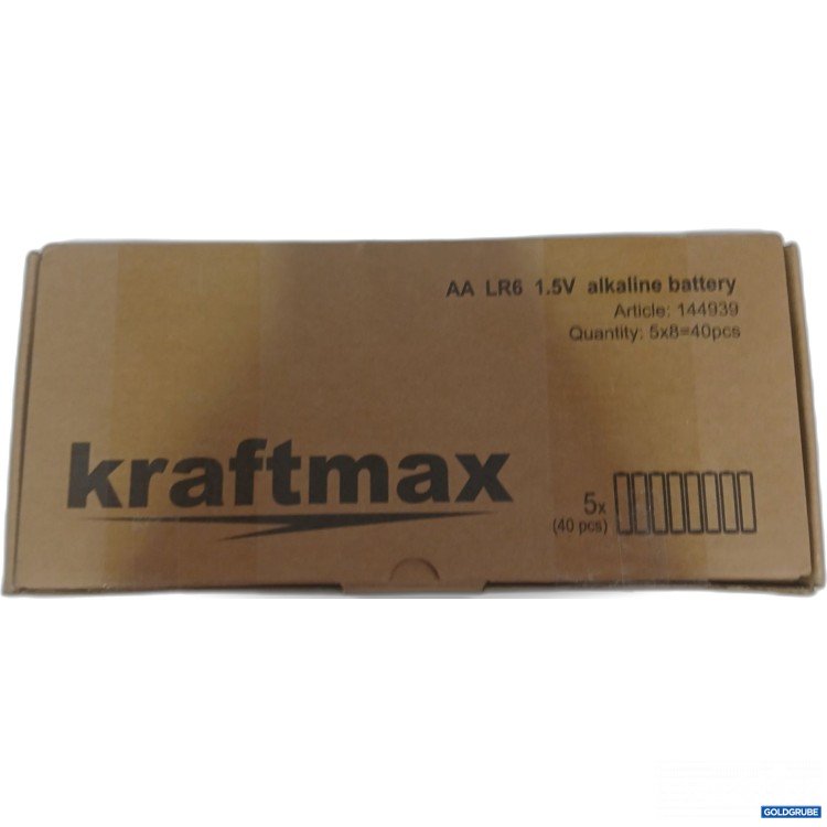 Artikel Nr. 970526 Artikel Nr. 970526: Kraftmax AA LR6 Batterien , 40 Stück