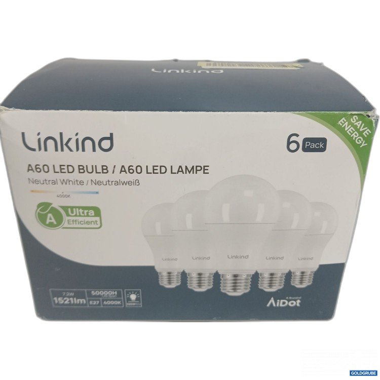 Artikel Nr. 981526: Linkind A60 LED Lampen 6Pack