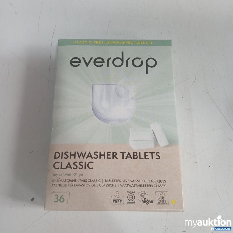 Artikel Nr. 996526 Artikel Nr. 996526: Everdrop Dishwasher Tablets classic 36x