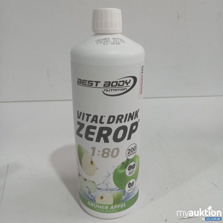 Artikel Nr. 461527 Artikel Nr. 461527: Best Body Vital Drink Zerop Grüner Apfel 1L