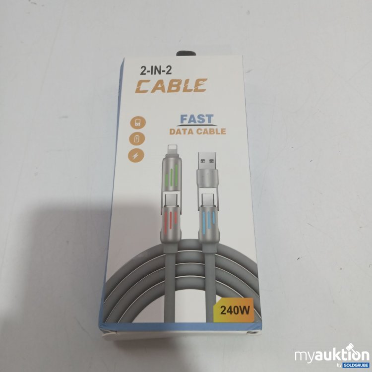 Artikel Nr. 522527 Artikel Nr. 522527: 2in2 Cable Fast Data 240W