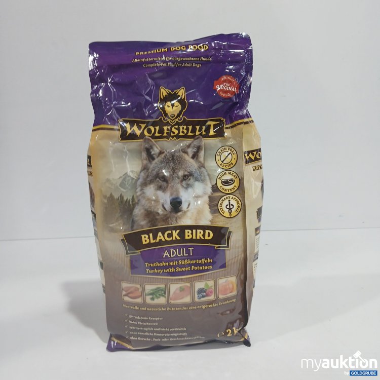 Artikel Nr. 834527 Artikel Nr. 834527: Wolfsblut Black Bird Adult Truthahn mit Süßkartoffeln 2kg