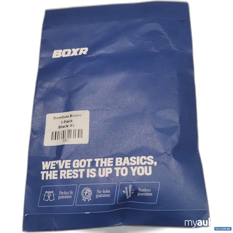 Artikel Nr. 837527: Bamboo Boxer schwarz 