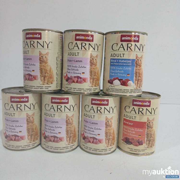 Artikel Nr. 852527: Animonda Carny Adult Katzenfutter diverse Sorten je 400g