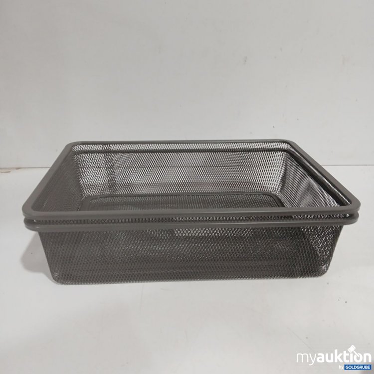 Artikel Nr. 893527: Ikea Gitterkörbe ca. 42x30cm grau