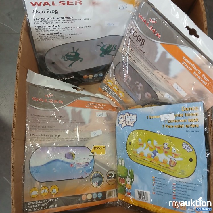 Artikel Nr. 930527: Div. Sonnenschutzschilder 4Pack
