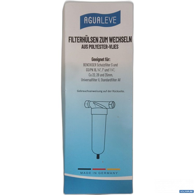Artikel Nr. 934527 Artikel Nr. 934527: AGUALEVE FilterHülsen zum Wechseln