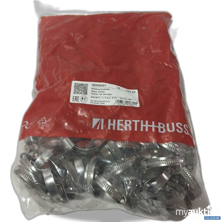 Artikel Nr. 961527: HERTH&BUSS Schlauchschellen 100 Stück 