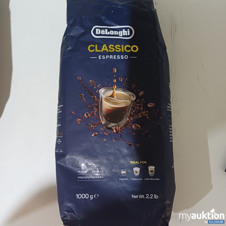 Artikel Nr. 985527 Artikel Nr. 985527: De'Longhi Classico Espresso Kaffeebohnenmischung, 1000g