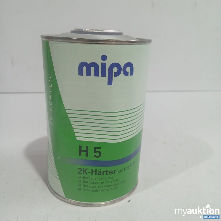 Artikel Nr. 990527 Artikel Nr. 990527: Mipa H5 2K Härter extra kurz 1L