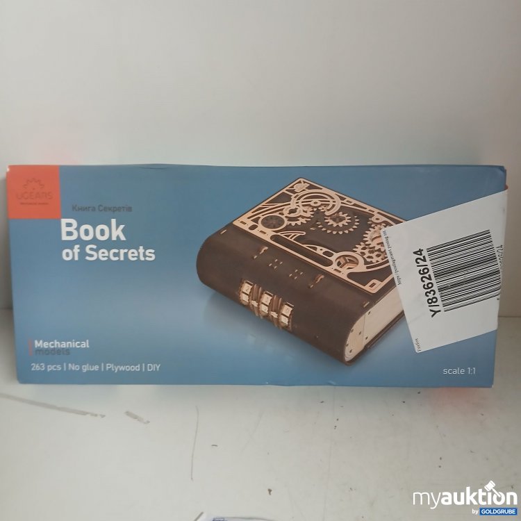 Artikel Nr. 399528 Artikel Nr. 399528: Ugears Book of Secrets Mechanical 263 pcs