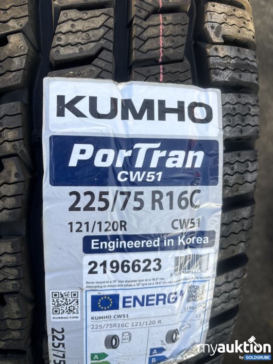 Artikel Nr. 442528: Kumho PorTran CW51 225/75 R16