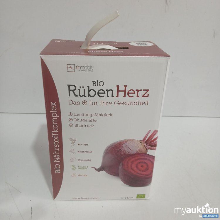 Artikel Nr. 461528 Artikel Nr. 461528: Fitrabbit Bio Rüben Herz 3L
