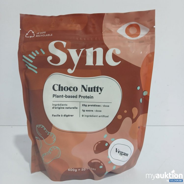 Artikel Nr. 833528 Artikel Nr. 833528: Sync Choco Nutty Plant-based Protein 600g