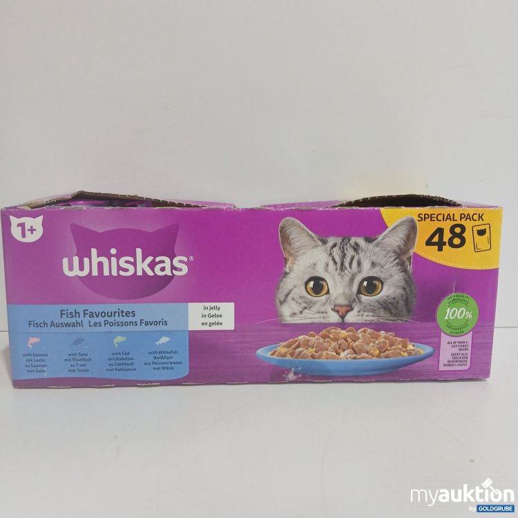 Artikel Nr. 834528 Artikel Nr. 834528: Whiskas Fish Favourites 1+ 48x