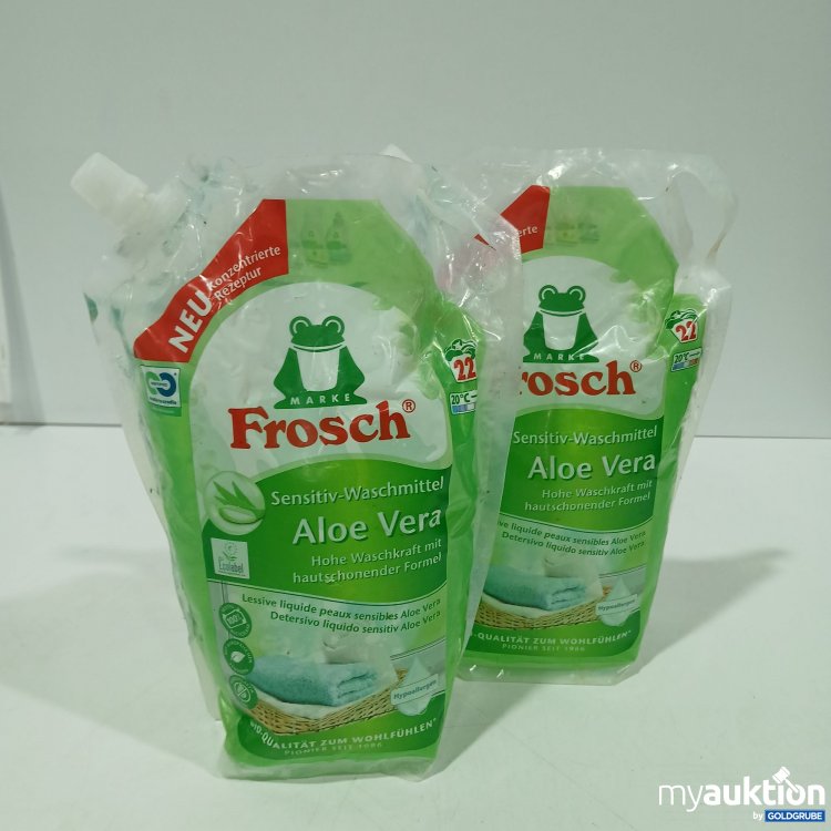 Artikel Nr. 876528 Artikel Nr. 876528: Frosch Aloe Vera Waschmittel 2x1.5l