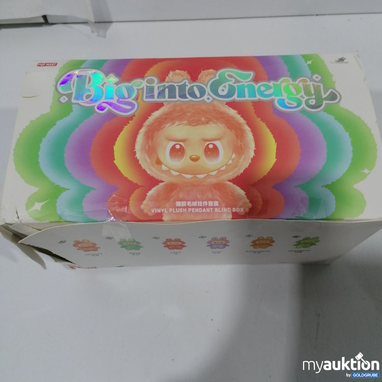 Artikel Nr. 889528: Pop Mart Big Into Energy Vinyl Plush Pendant Blind Box 6Stk