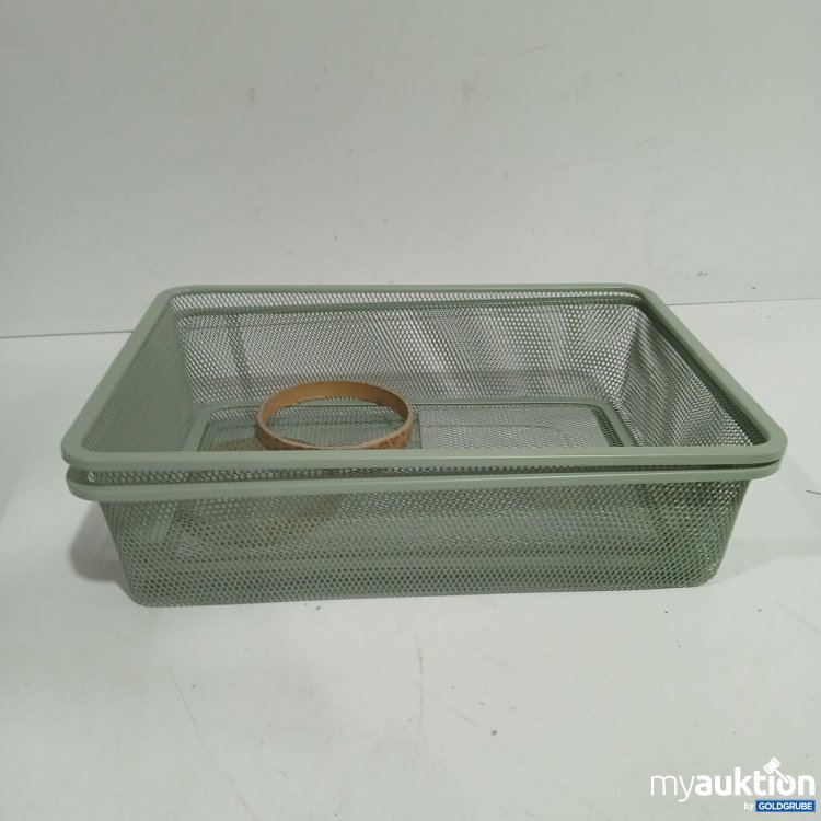 Artikel Nr. 893528: Ikea Gitterkörbe ca. 42x30cm grün