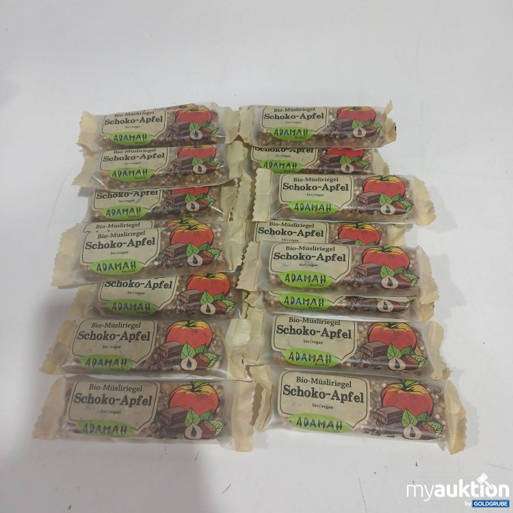 Artikel Nr. 897528 Artikel Nr. 897528: Adamah Bio Müsliriegel Schoko Apfel 20x30g