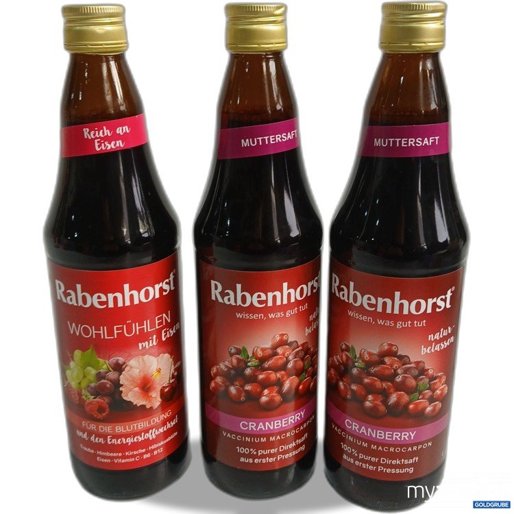 Artikel Nr. 950528: Rabenhorst diverse Getränke 3x700ml 