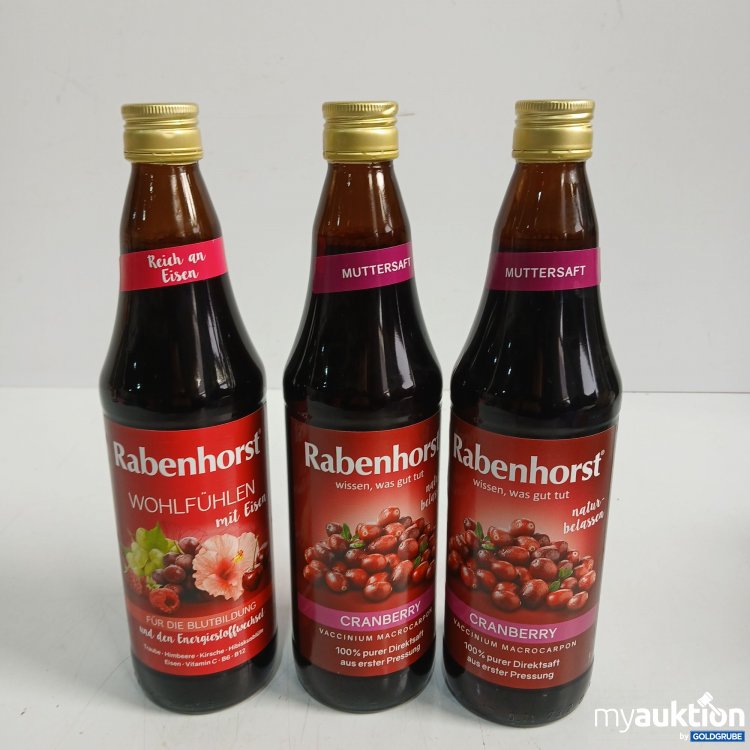 Artikel Nr. 950528: Rabenhorst diverse Getränke 3x700ml 