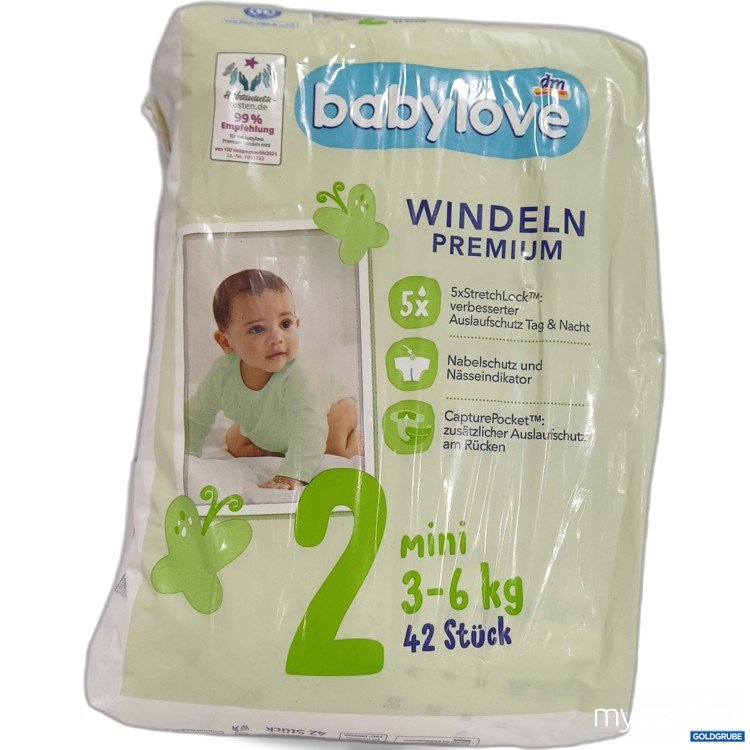 Artikel Nr. 994528 Artikel Nr. 994528: Babylove Windeln Premium 3-6kg 42stück