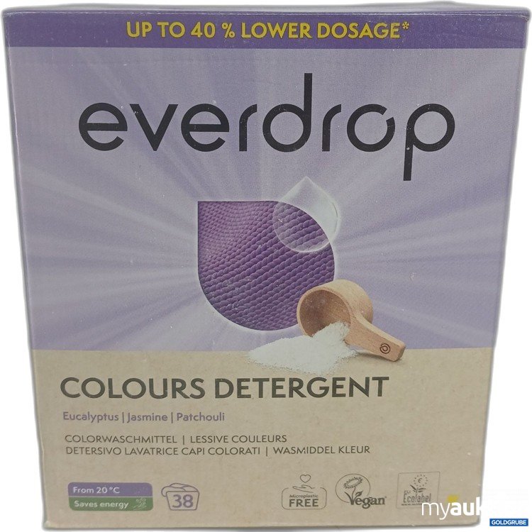 Artikel Nr. 996528: Everdrop Colours Detergent Eucalyptus Jasmine Patchouli 1520g 