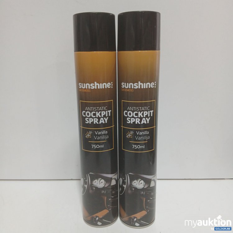 Artikel Nr. 998528 Artikel Nr. 998528: Sunshine Antistatic Cockpit Spray Vanilla 2x750ml