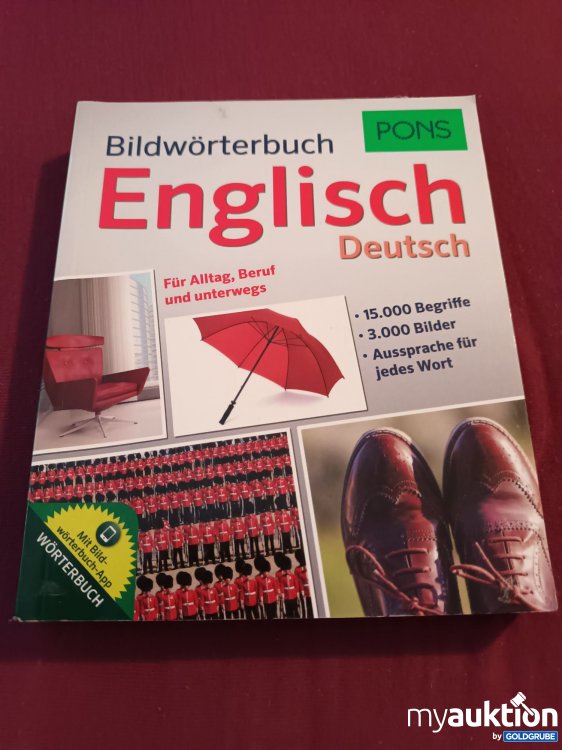 Artikel Nr. 999528: PONS Bildwörterbuch Englisch Deutsch