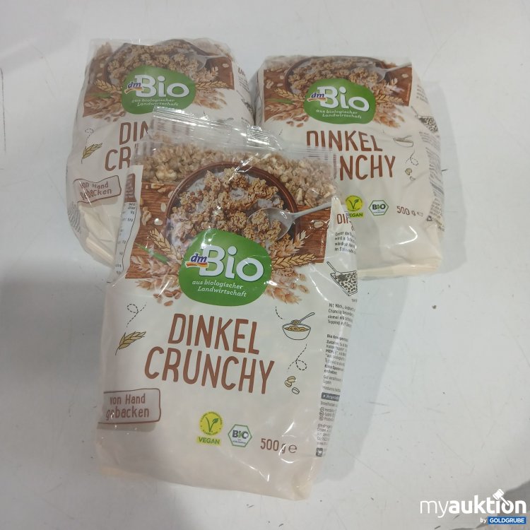 Artikel Nr. 460529 Artikel Nr. 460529: Dm Bio Dinkel Crunchy je 500g