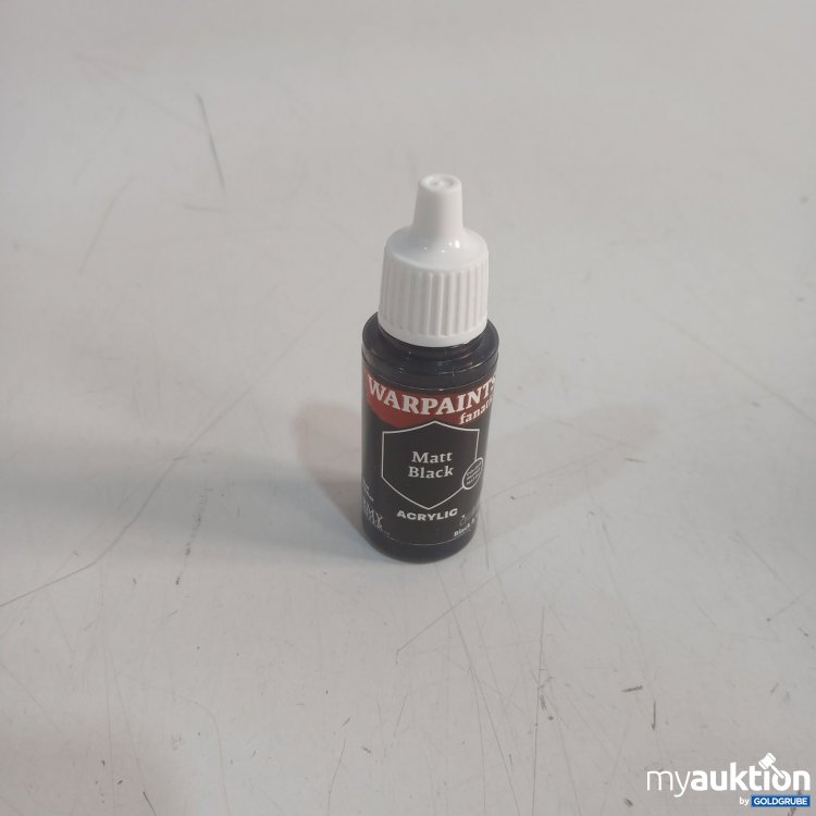 Artikel Nr. 465529 Artikel Nr. 465529: Warpaints Acrylfarbe Matt Black 18ml
