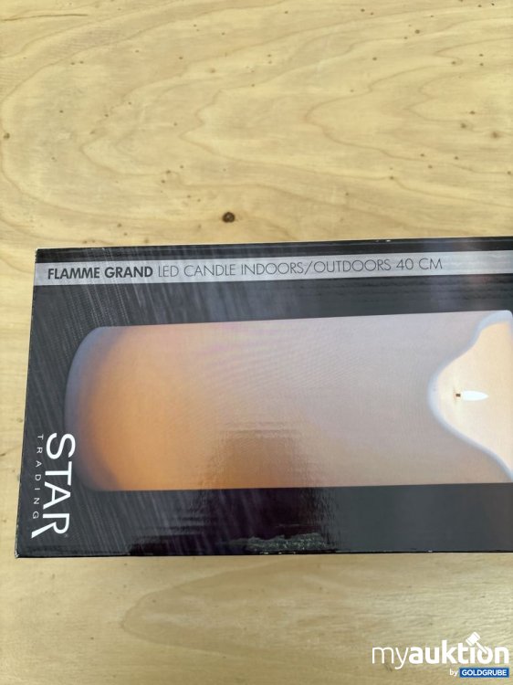 Artikel Nr. 921529: STAR Flamme Grand LED Kerze 40 cm