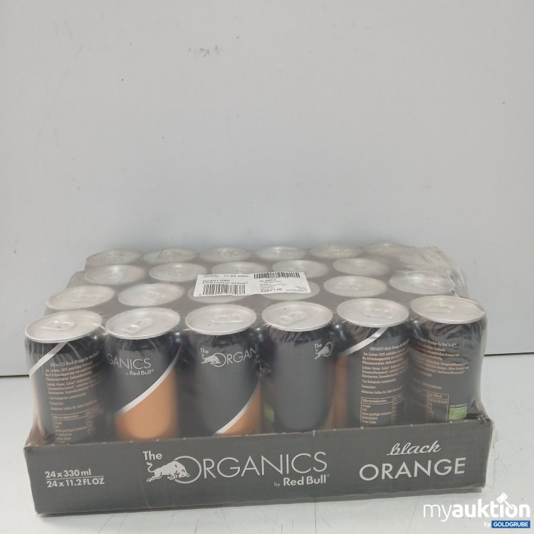 Artikel Nr. 941529 Artikel Nr. 941529: Abgelaufen am 17.09.2026 Red Bull 24x330ml The Organics by Black Orange verschmutzt, Pfand wird extra verrechnet