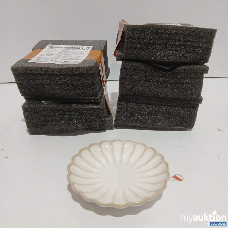 Artikel Nr. 955529: Kaffe Teller 6x11cm Durchmesser beige 