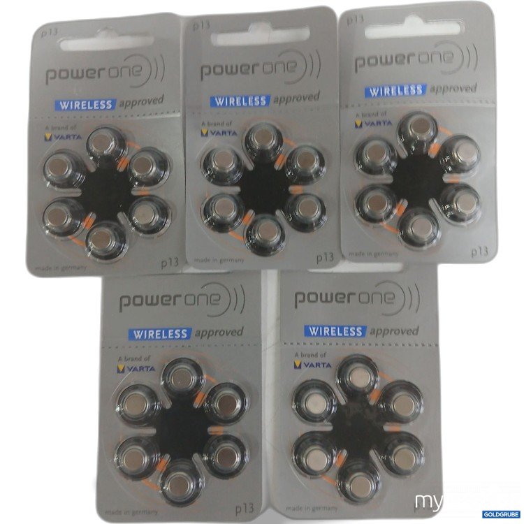 Artikel Nr. 970529 Artikel Nr. 970529: Varta power one Hörgerätebatterie p13 5x 6Stück