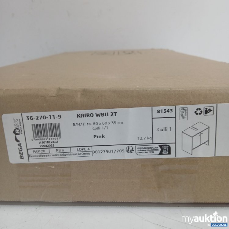 Artikel Nr. 979529 Artikel Nr. 979529: Bega BBK Kairo WBU 2T ca. 60x60x35cm pink 81343