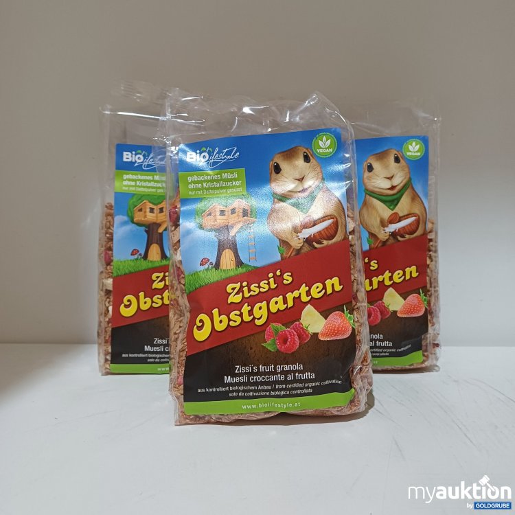 Artikel Nr. 985529 Artikel Nr. 985529: BioLifestyle Zissi's Obstgarten Granola, 3x375g