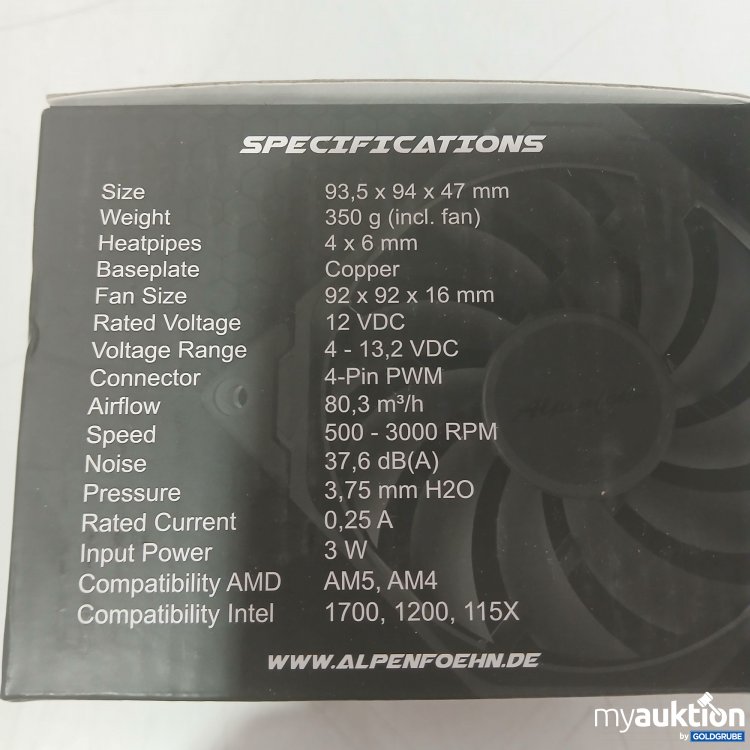 Artikel Nr. 993529 Artikel Nr. 993529: Alpenföhn Panorama 2 CPU-Kühler