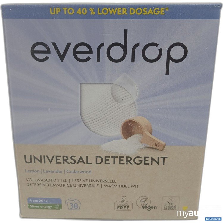 Artikel Nr. 996529 Artikel Nr. 996529: Everdrop Universal Detergent Lemon Lavender Cedarwood 1520g
