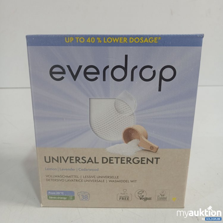 Artikel Nr. 996529 Artikel Nr. 996529: Everdrop Universal Detergent Lemon Lavender Cedarwood 1520g