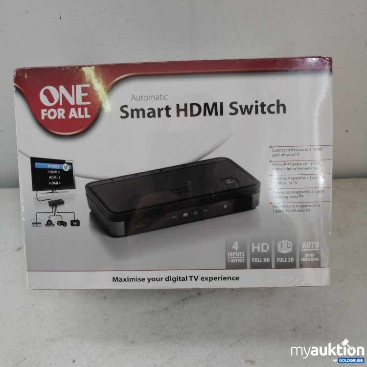 Artikel Nr. 665530 Artikel Nr. 665530: One for all Smart HDMI Switch