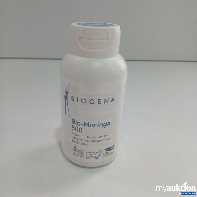 Artikel Nr. 831530 Artikel Nr. 831530: Biogena Bio-Moringa 500 120 Kapseln 75g