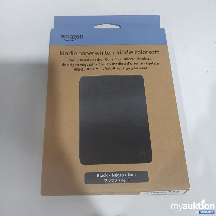 Artikel Nr. 882530: Amazon Kindle Paperwhite Black Plant-Based Leather Cover 