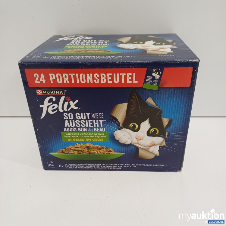 Artikel Nr. 884530: Purina felix Katzenfutter diverse Sorten 24x85g
